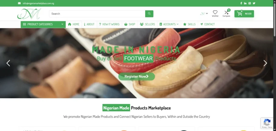 Marketplace Website Development