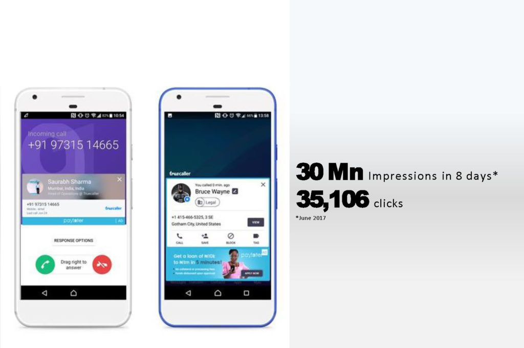Advertise on Truecaller