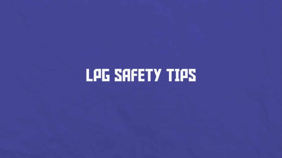 LPG Safety Tips Animation