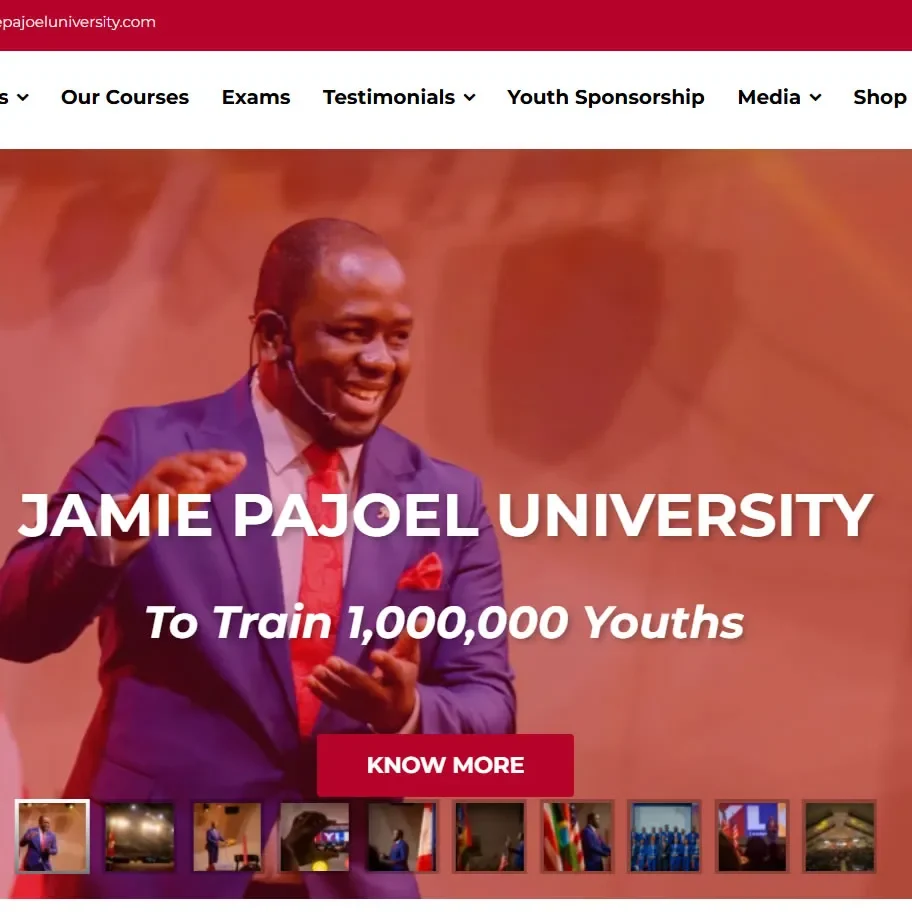 Online Courses Website Development