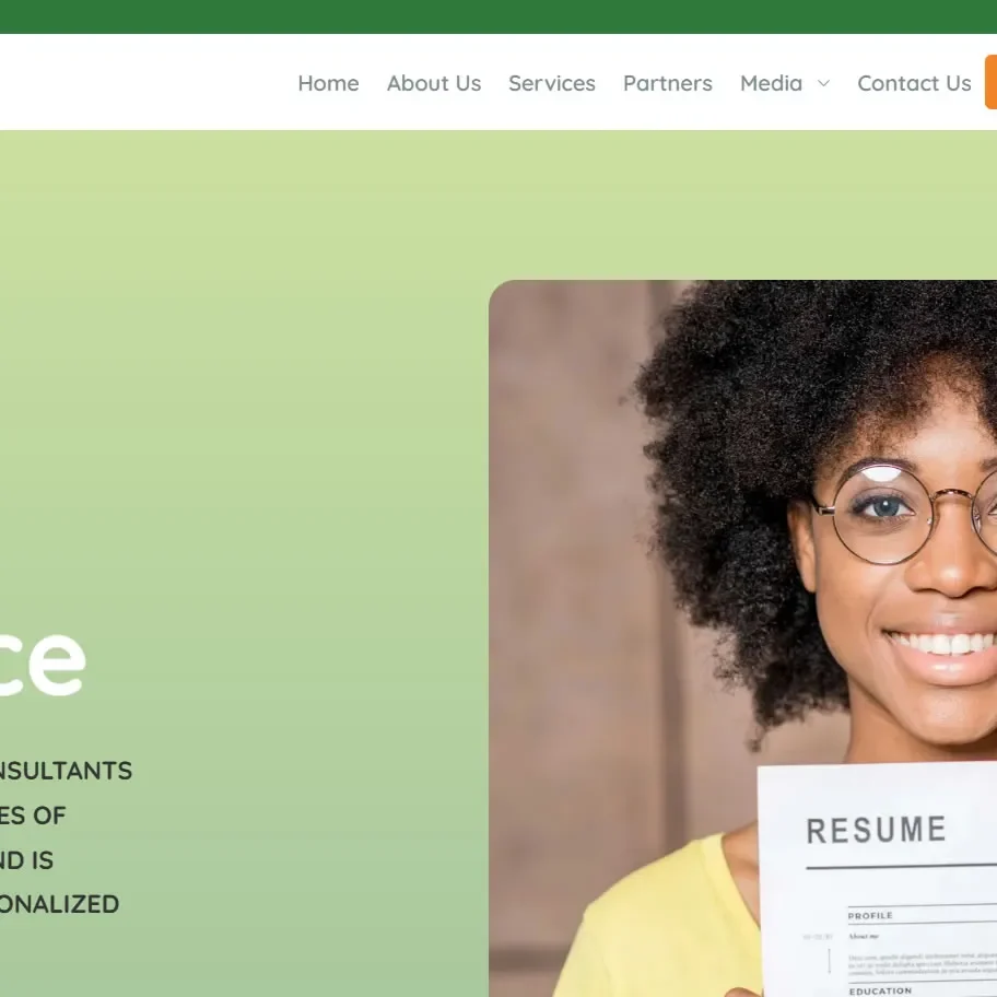Travel Consultancy Website Development
